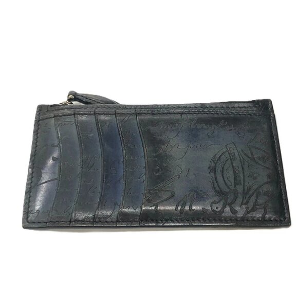 Berluti Scrit Fragment Case Card Case Slot coin - Picture 1 of 9
